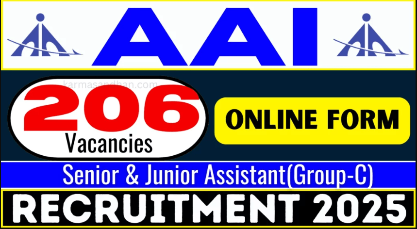 AAI Recruitment 2025 for 206 Posts