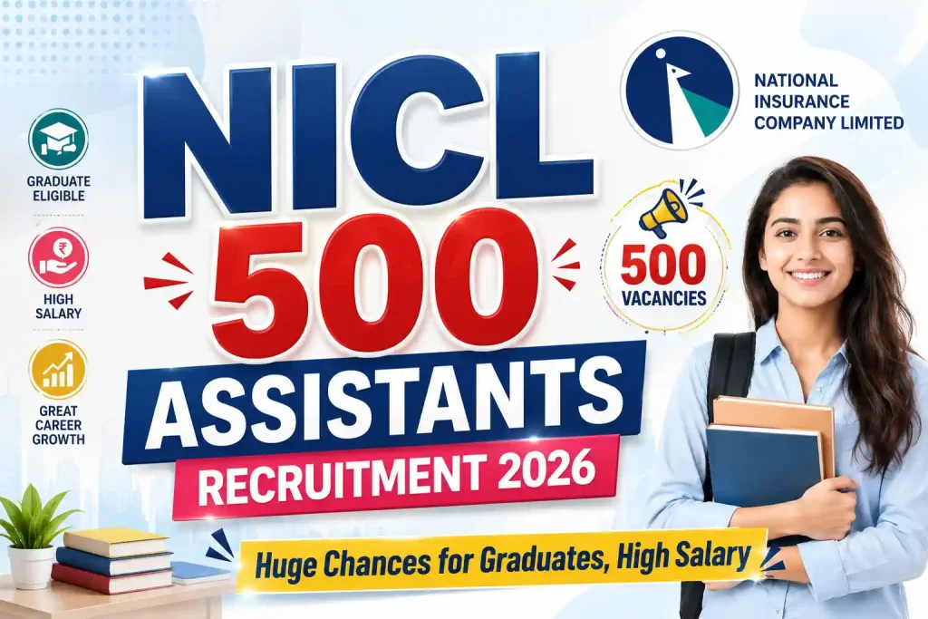NICL 500 Assistants Recruitment 2026 NICL 500 Assistants Recruitment 2026